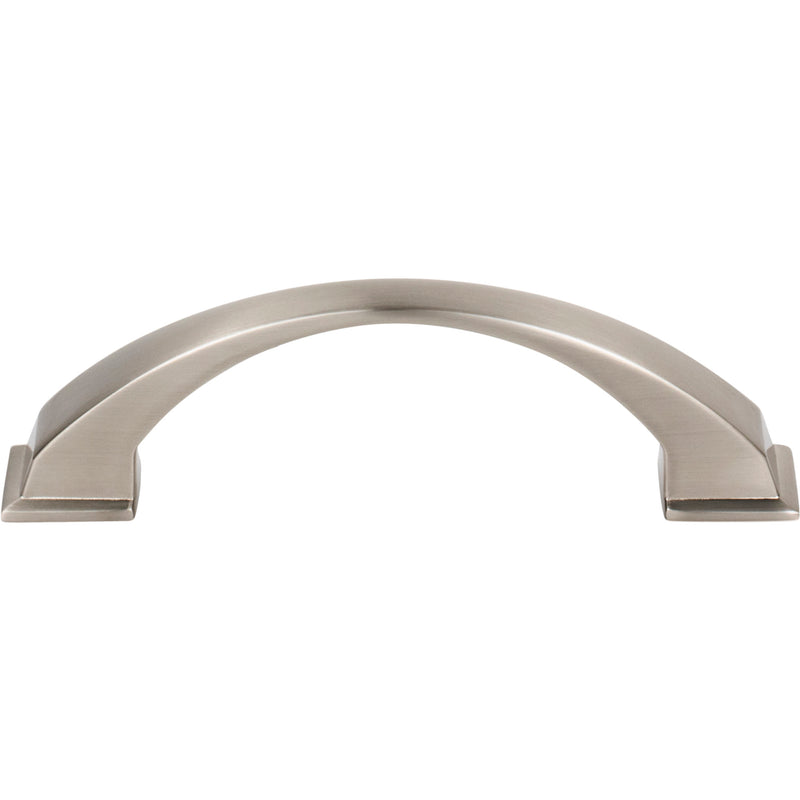 96 mm Center-to-Center Satin Nickel Arched Roman Cabinet Pull