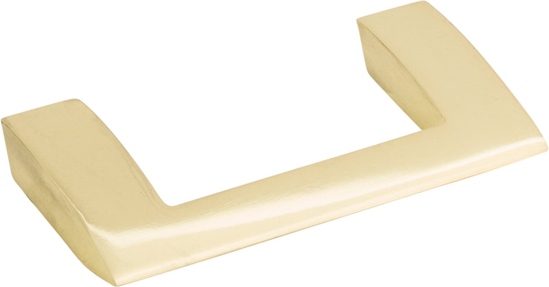 Angled Drop Pull 3 Inch (c-c) French Gold