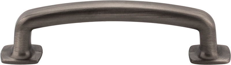 96 mm Center-to-Center Brushed Pewter Belcastel 1 Cabinet Pull