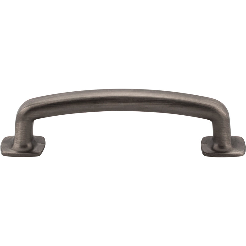 96 mm Center-to-Center Brushed Pewter Belcastel 1 Cabinet Pull