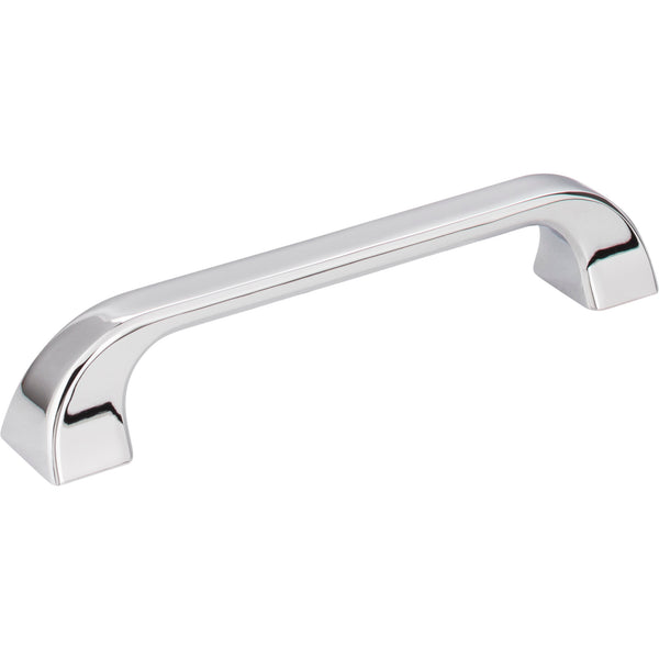 128 mm Center-to-Center Polished Chrome Square Marlo Cabinet Pull