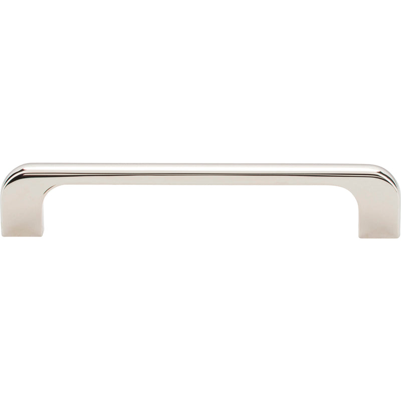 128 mm Center-to-Center Polished Nickel Alvar Cabinet Pull