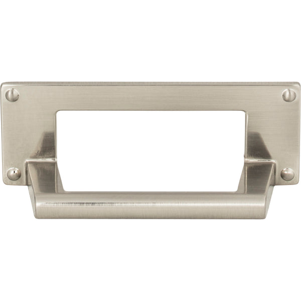 Bradbury Cup Pull 3 Inch (c-c) Brushed Nickel