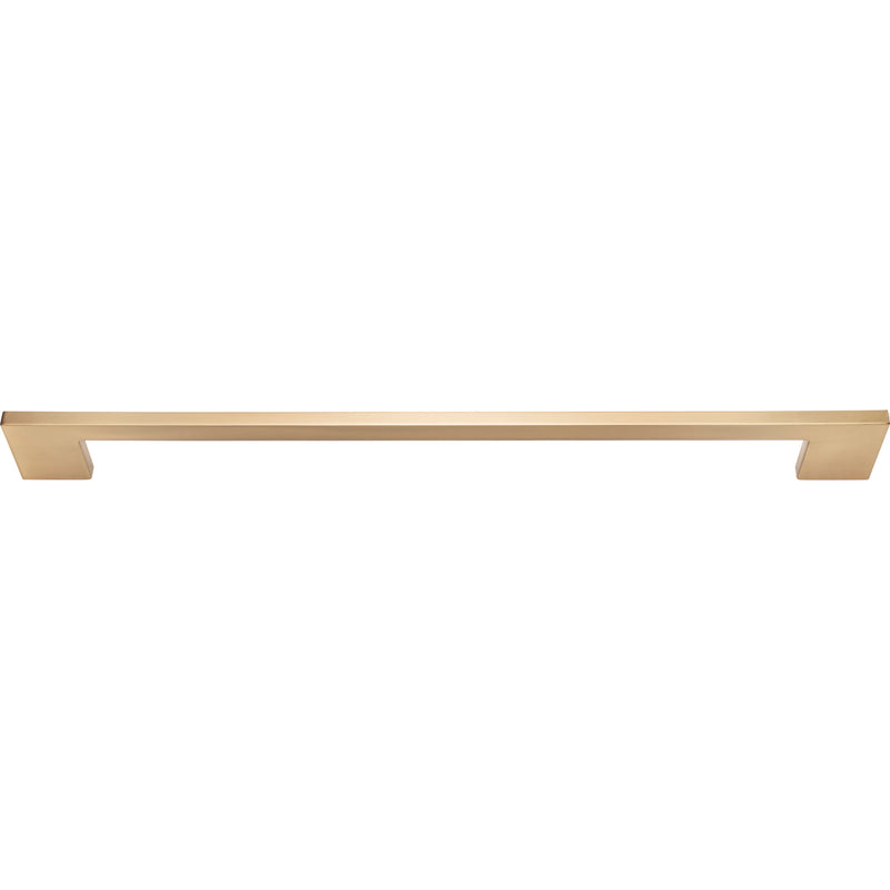 Thin Square Appliance Pull 18 Inch (c-c) Champagne