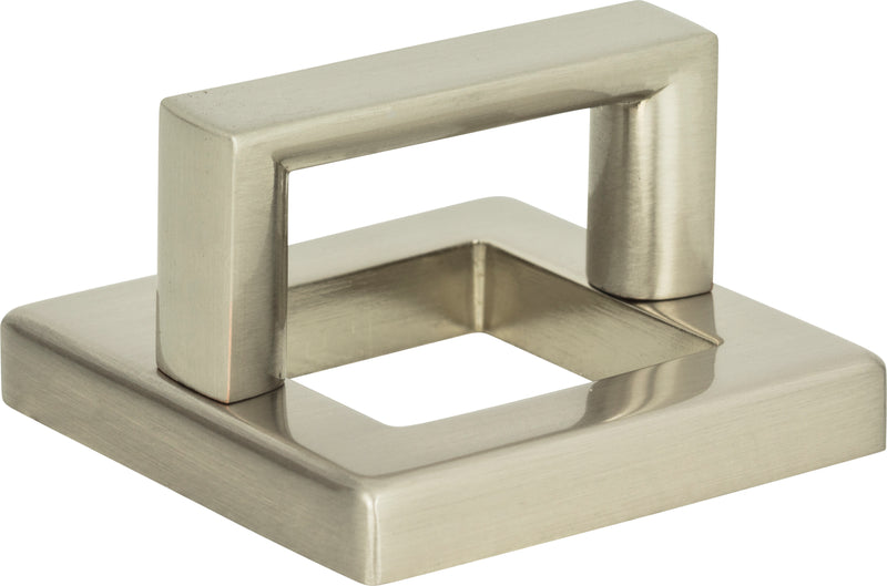 Tableau Square Base and Top 1 7/16 Inch (c-c) Brushed Nickel