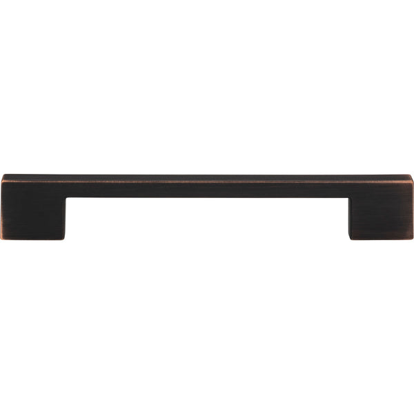 Thin Square Pull 7 9/16 Inch (c-c) Venetian Bronze