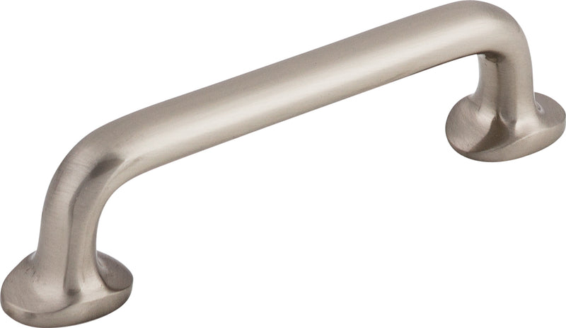 Aspen II Rounded Pull 4 Inch (c-c) Brushed Satin Nickel