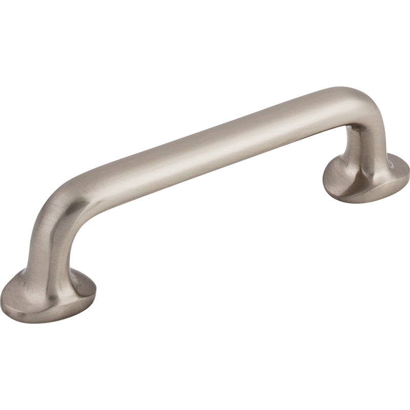 Aspen II Rounded Pull 4 Inch (c-c) Brushed Satin Nickel