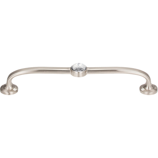 Legacy Crystal Bracelet Pull 5 1/16 Inch (c-c) Brushed Nickel