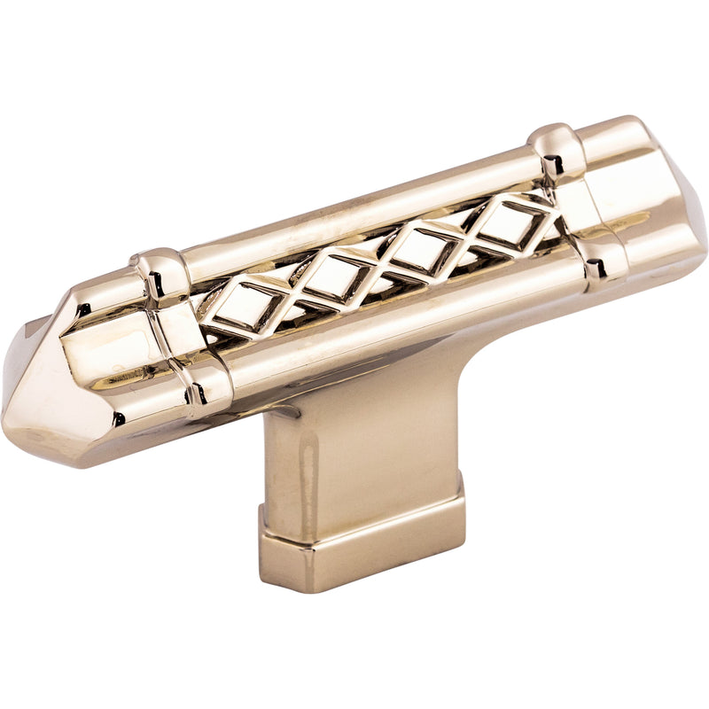 Tower Bridge T-Handle 2 5/8 Inch Polished Nickel