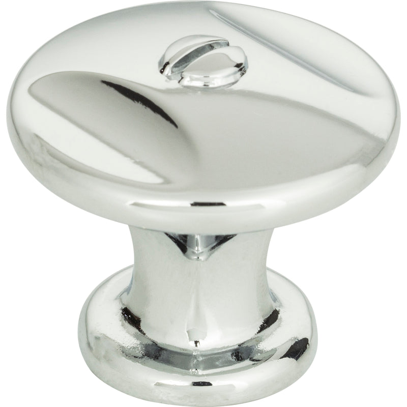 Ergo Knob 1 3/8 Inch Polished Chrome