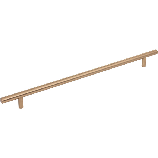 319 mm Center-to-Center Satin Bronze Naples Cabinet Bar Pull