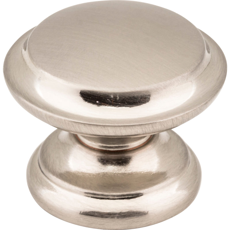 1-3/8" Diameter Satin Nickel Cordova Cabinet Knob