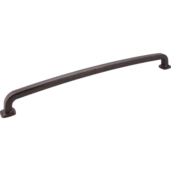 18" Center-to-Center Distressed Oil Rubbed Bronze Belcastel 1 Appliance Handle