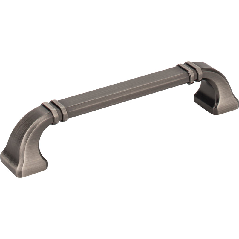 128 mm Center-to-Center Brushed Pewter Ella Cabinet Pull