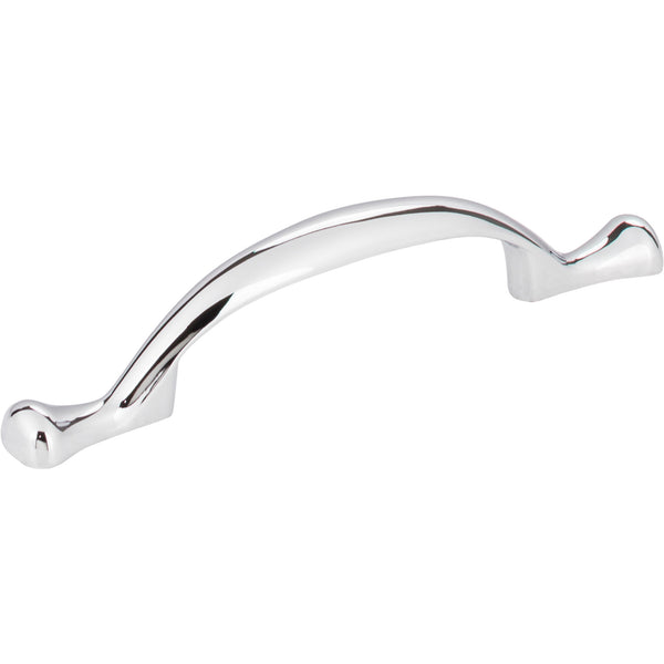 3" Center-to-Center Polished Chrome Merryville Cabinet Pull