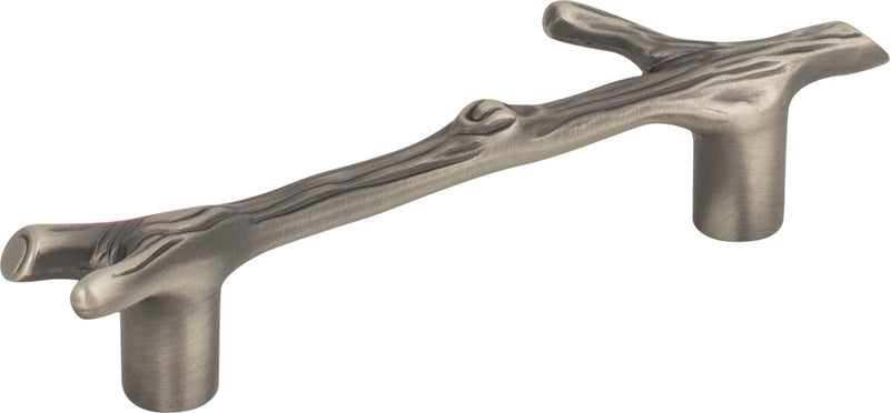 Twig Pull 3 Inch (c-c) Pewter