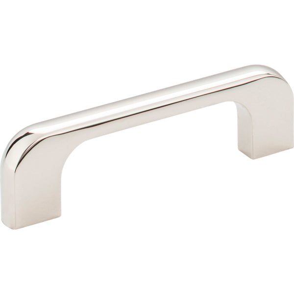 3" Center-to-Center Polished Nickel Alvar Cabinet Pull