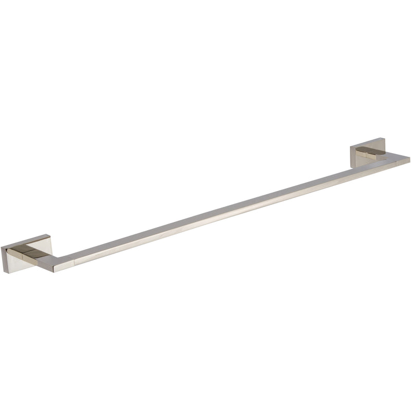 Axel Bath Towel Bar 24 Inch Single Polished Nickel