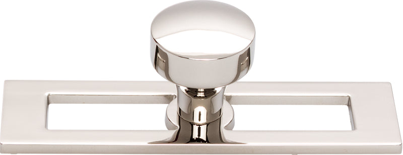 Kinney Knob 1 1/8 Inch Polished Nickel