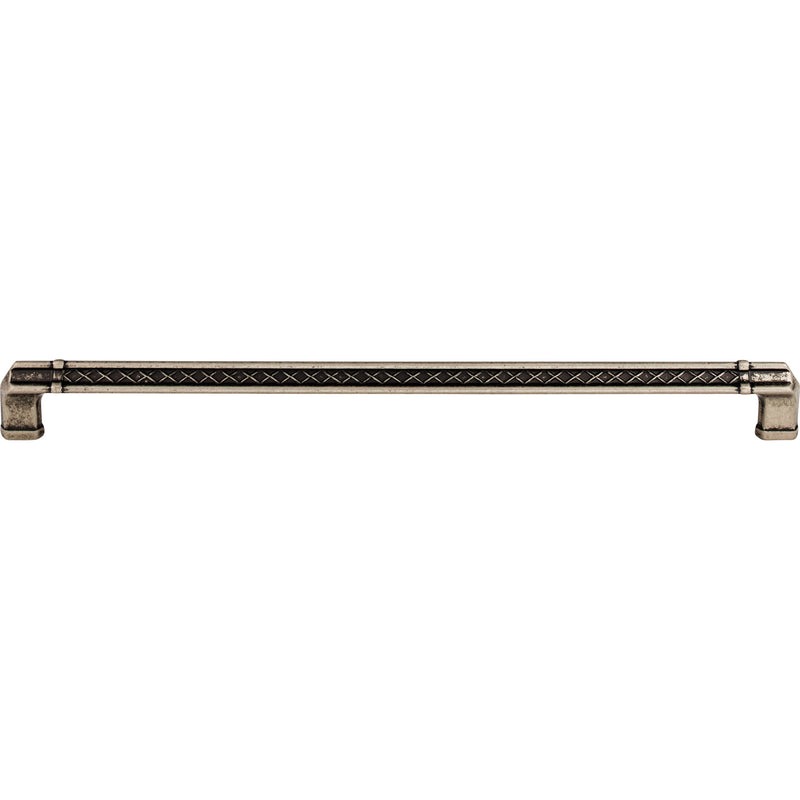 Tower Bridge Pull 12 Inch (c-c) Pewter Antique