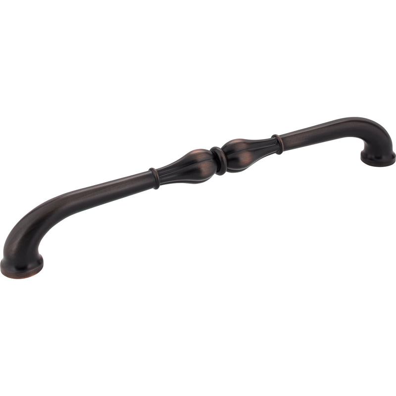 12" Center-to-Center Brushed Oil Rubbed Bronze Bella Appliance Handle