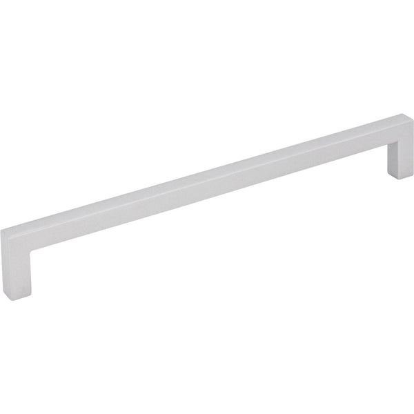 192 mm Center-to-Center Matte Silver Square Stanton Cabinet Bar Pull