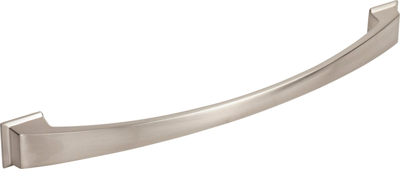 12" Center-to-Center Satin Nickel Arched Roman Appliance Handle