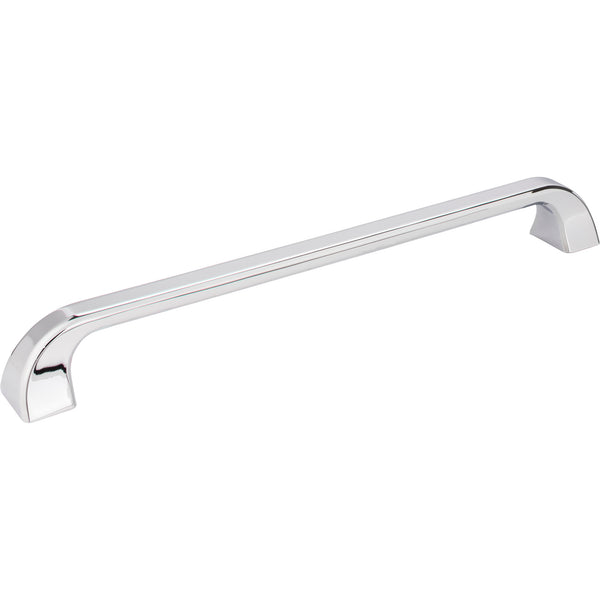 12" Center-to-Center Polished Chrome Square Marlo Appliance Handle