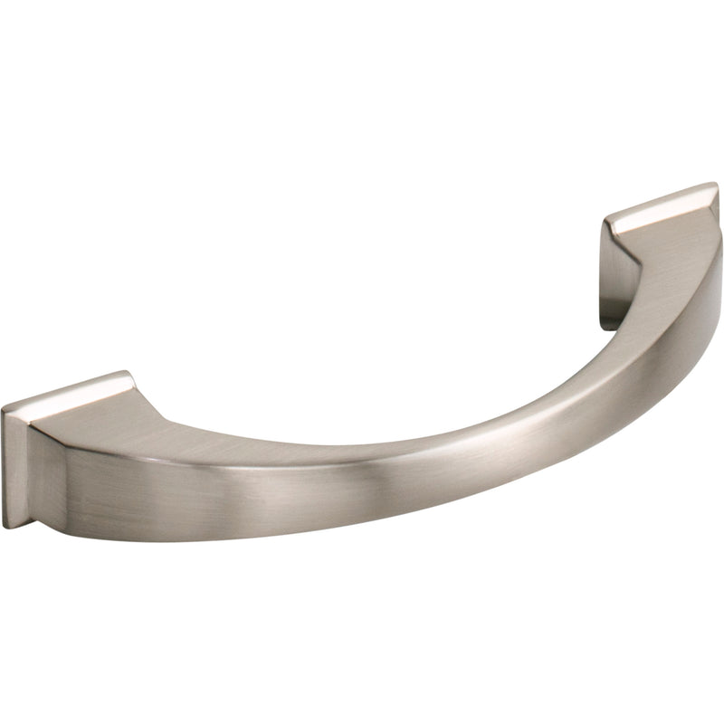 96 mm Center-to-Center Satin Nickel Arched Roman Cabinet Pull