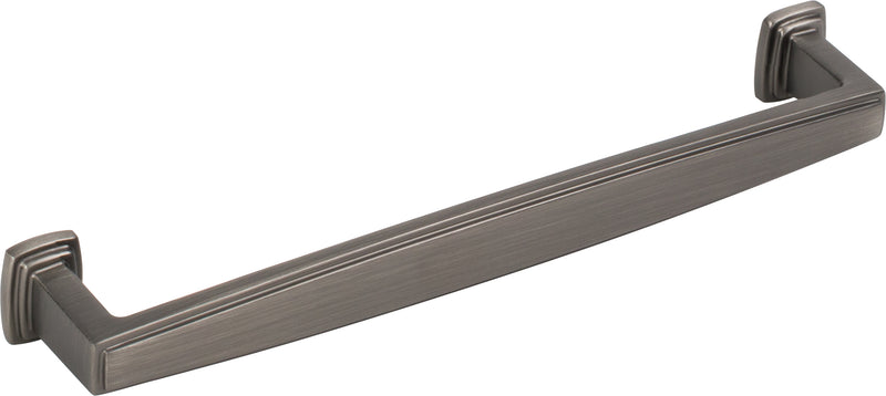 160 mm Center-to-Center Brushed Pewter Richard Cabinet Pull