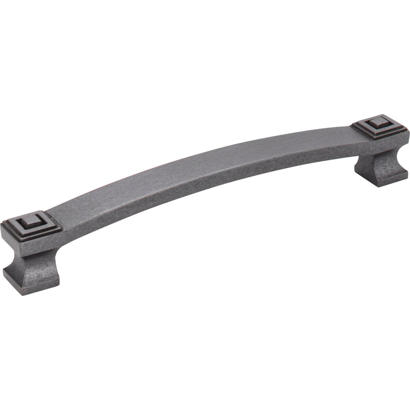 160 mm Center-to-Center Gun Metal Square Delmar Cabinet Pull