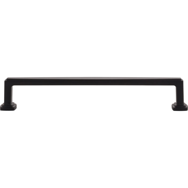 160 mm Center-to-Center Matte Black Richard Cabinet Pull