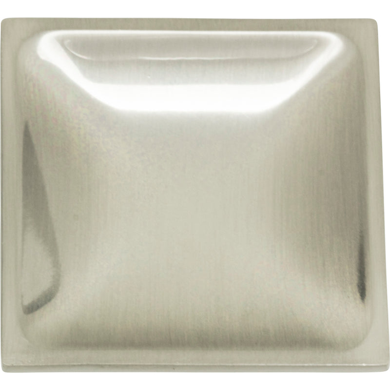 Dap Square Knob 2 Inch Brushed Nickel