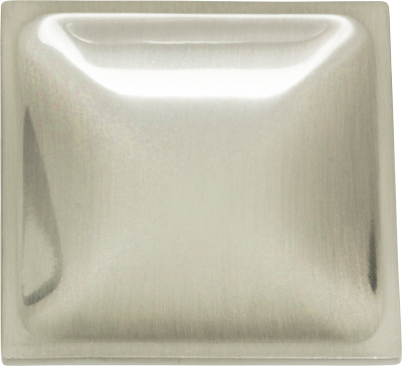 Dap Square Knob 2 Inch Brushed Nickel