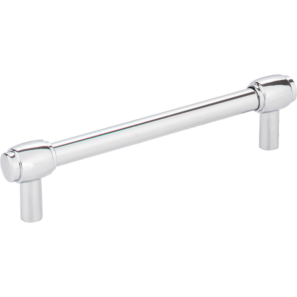 128 mm Center-to-Center Polished Chrome Hayworth Cabinet Bar Pull