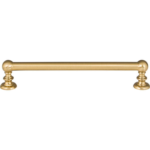 Victoria Pull 6 5/16 Inch (c-c) Warm Brass