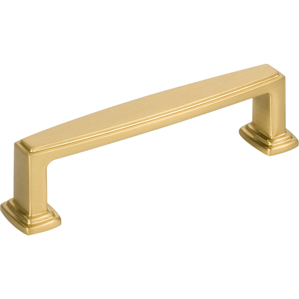 96 mm Center-to-Center Brushed Gold Richard Cabinet Pull