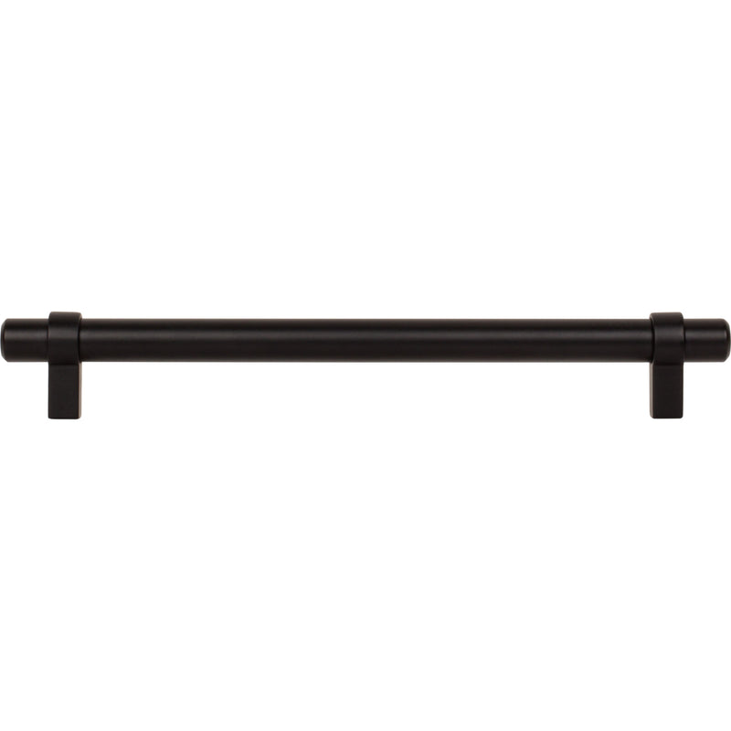 192 mm Center-to-Center Matte Black Key Grande Cabinet Bar Pull