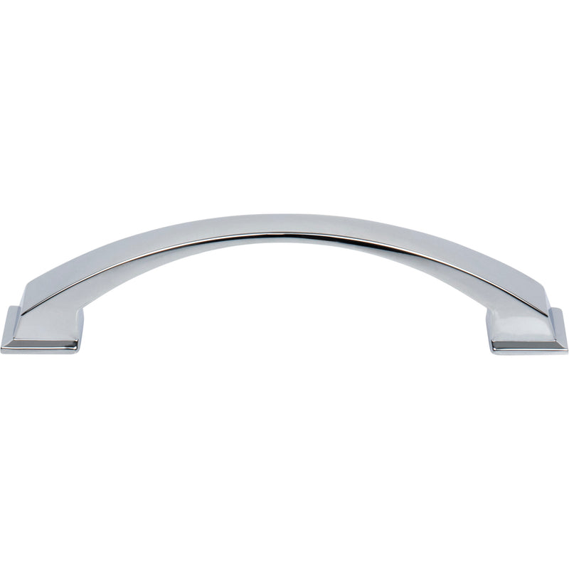 128 mm Center-to-Center Polished Chrome Arched Roman Cabinet Pull