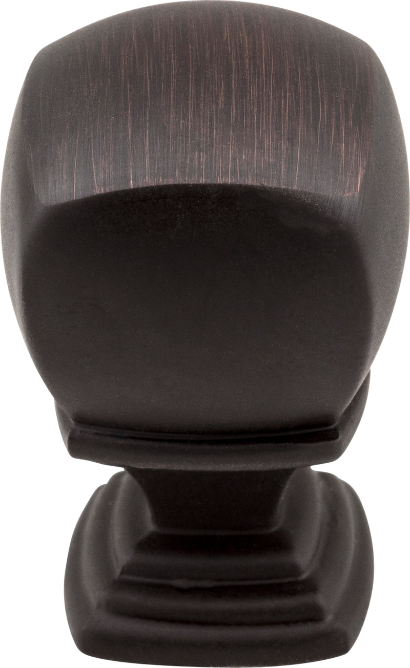 7/8" Overall Length  Brushed Oil Rubbed Bronze Katharine Cabinet Knob