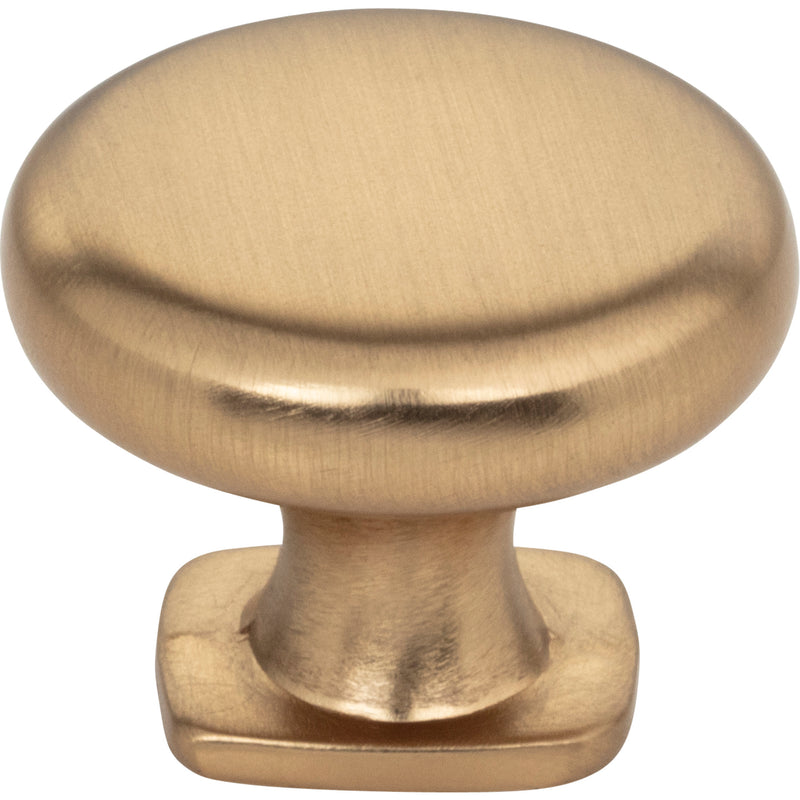 1-3/8" Diameter Satin Bronze Belcastel 1 Cabinet Knob