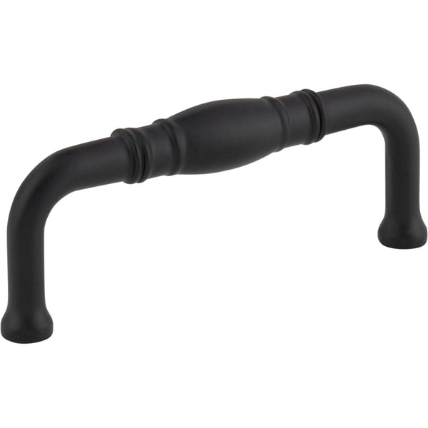 3" Center-to-Center Matte Black Durham Cabinet Pull