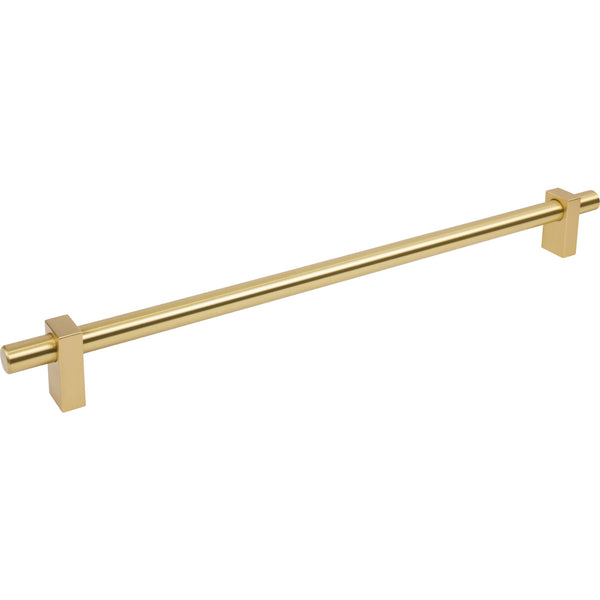 18" Center-to-Center Brushed Gold Larkin Appliance Handle