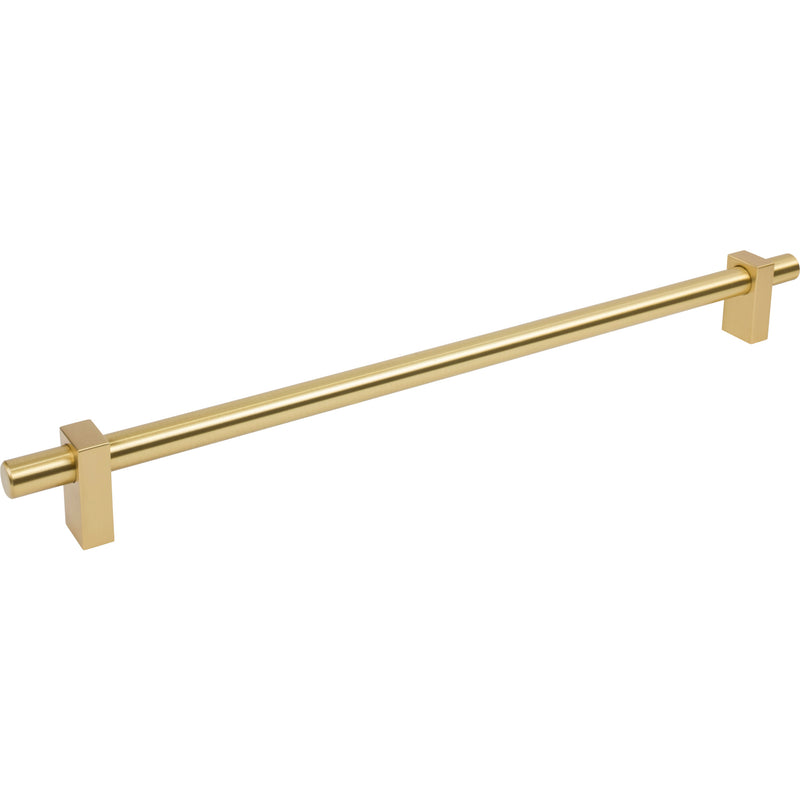 18" Center-to-Center Brushed Gold Larkin Appliance Handle