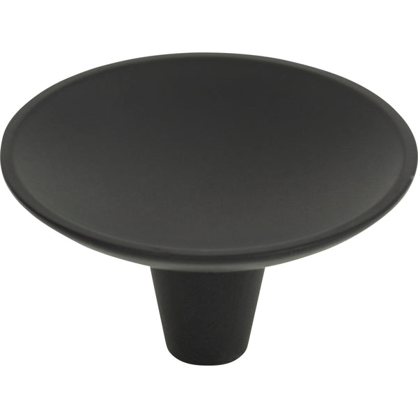 Dap Round Knob 2 Inch Matte Black