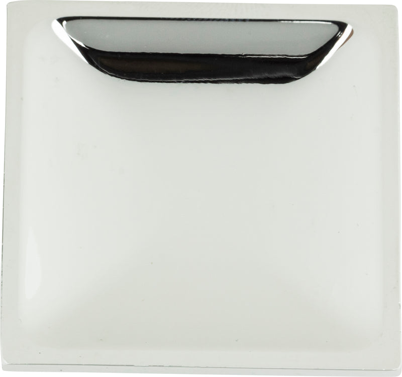 Dap Square Knob 2 Inch Polished Chrome