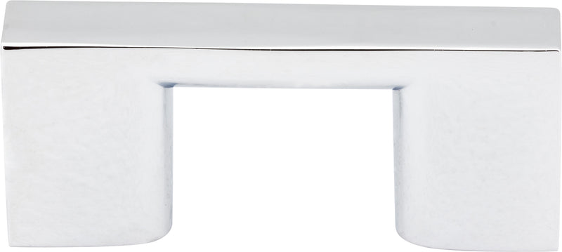 32 mm Center-to-Center Polished Chrome Square Sutton Cabinet Bar Pull