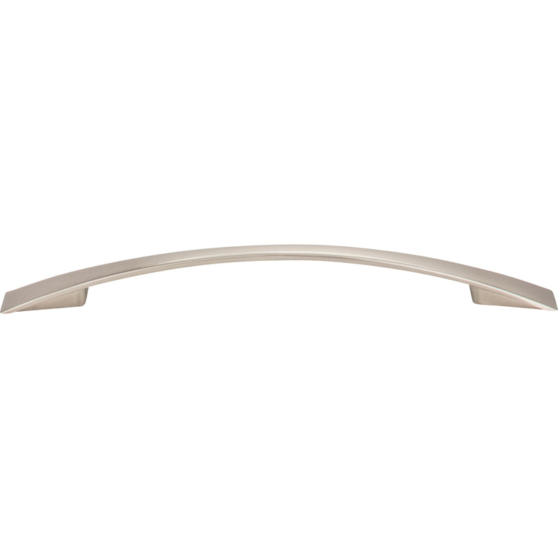 160 mm Center-to-Center Satin Nickel Flared Regan Cabinet Pull