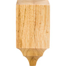 3" W x 3" D x 6-1/4" H Rubberwood Inline Cornice Block